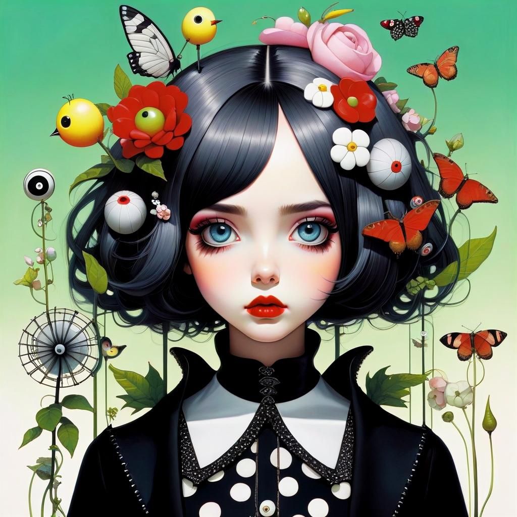 Cute Surreal Still Life in Burton Style