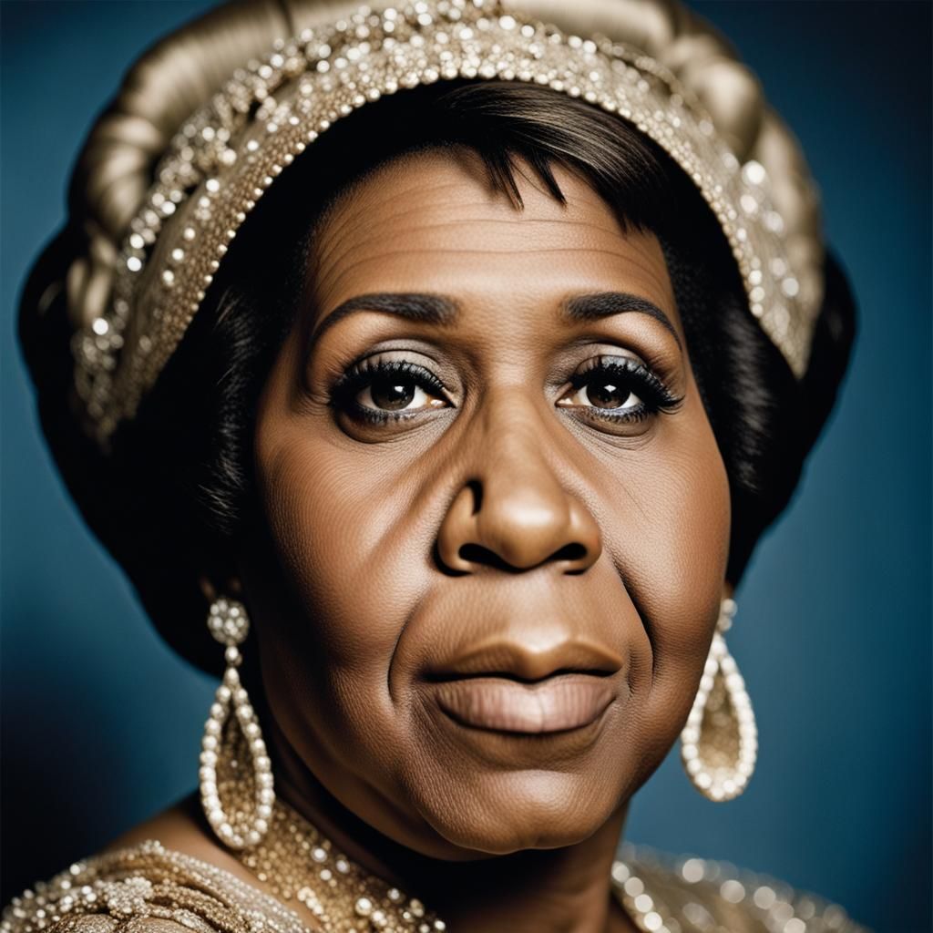Queen of Soul: Aretha Franklin Portrait