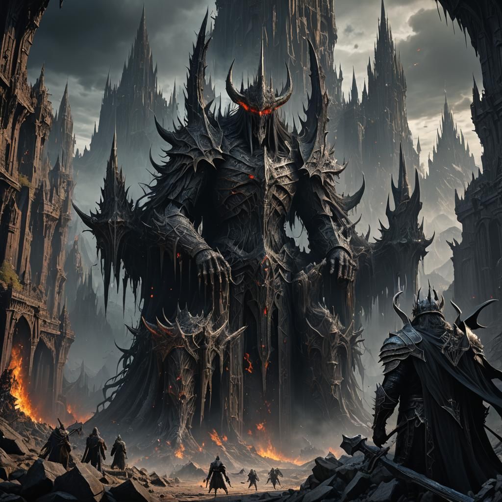 Morgoth: Sum of All Fears in Detailed Matte Painting