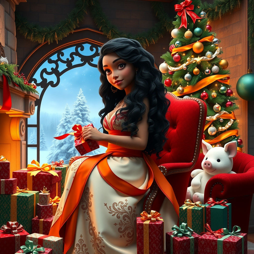 Christmas with Moana 05