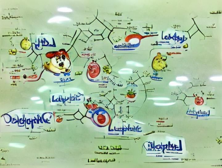 Metabolic Pathways in Leukocytes: Scientific Illustration