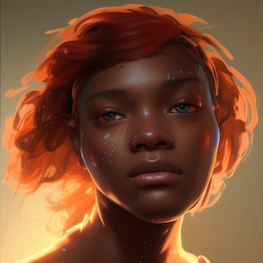 Detailed Portrait with Dynamic Lighting in Unreal Engine 5