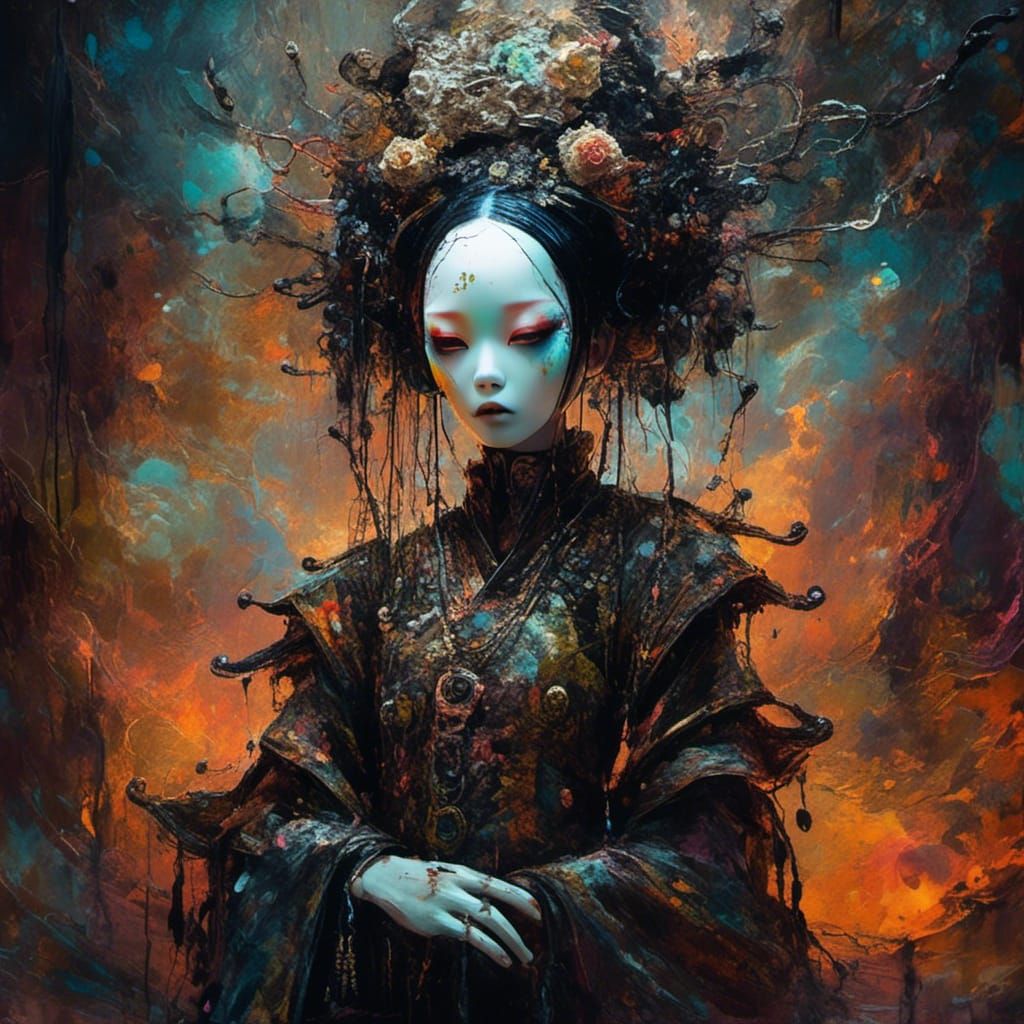 Arcane three-finger Geisha