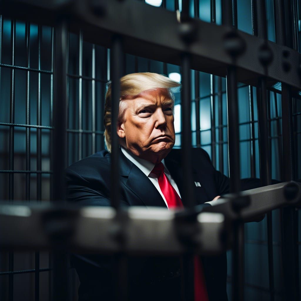 Man Behind Bars: Evocative Photography