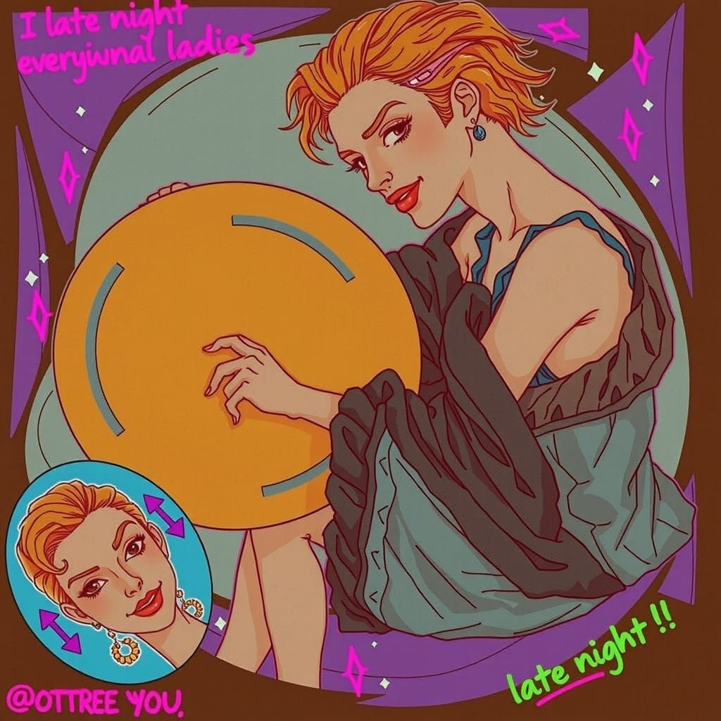 Late Night Ladies Out on the Town