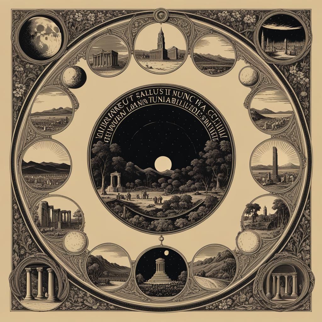 Ancient Stone Circle: Hyperrealistic Concept Art