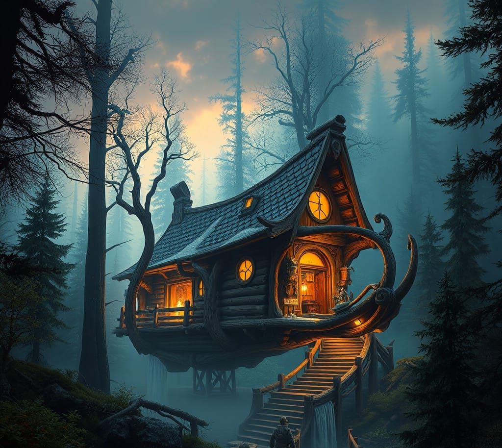 Enchanted Wooden Sanctum