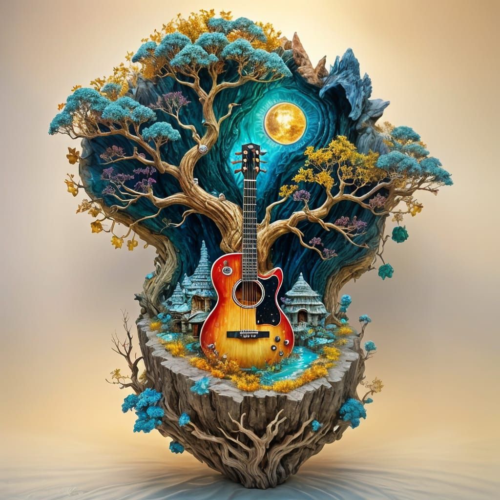 Nature's whispers in a surreal symphony