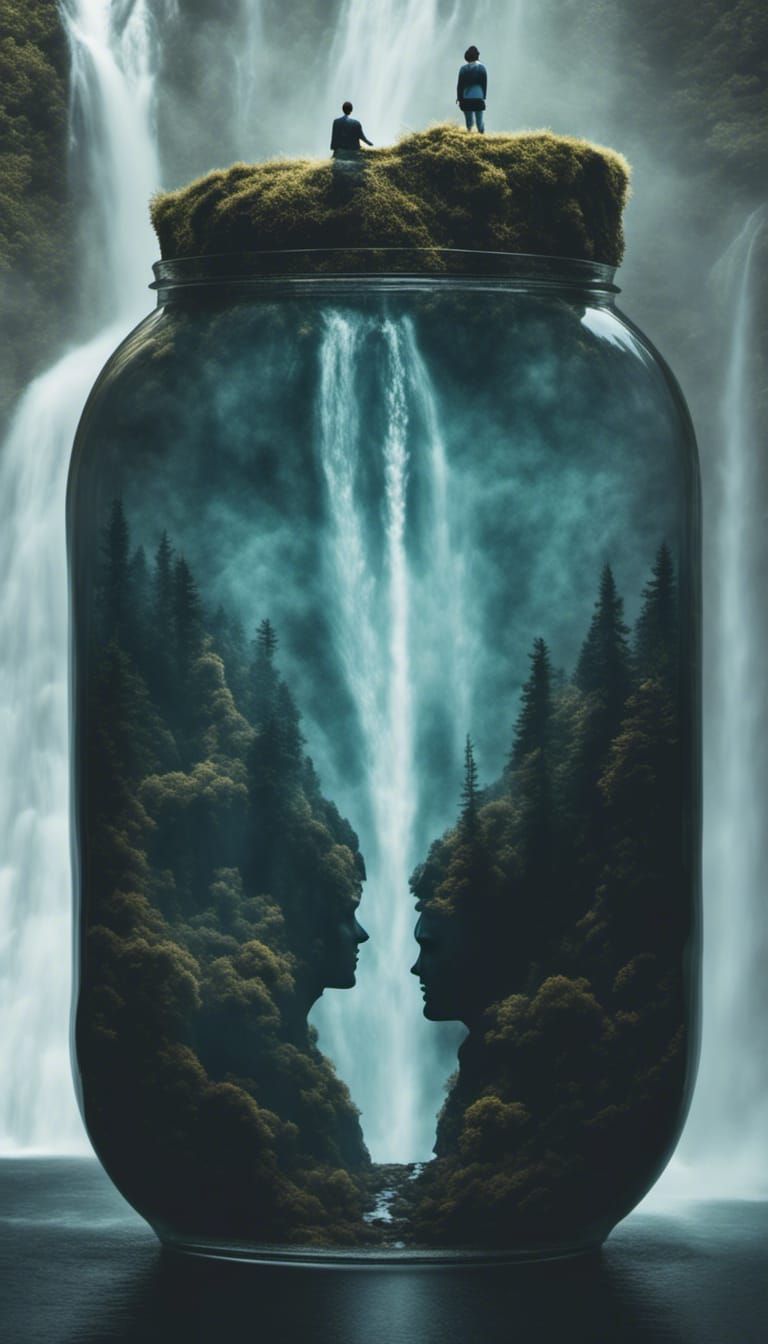 Face to Face in a Jar