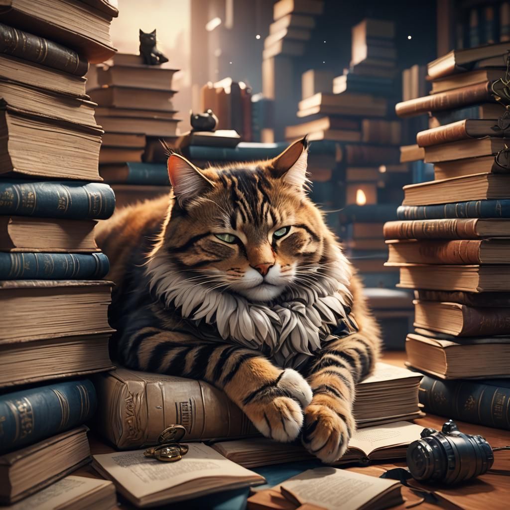 Cat Nap: Technological Dreamscape in 3D