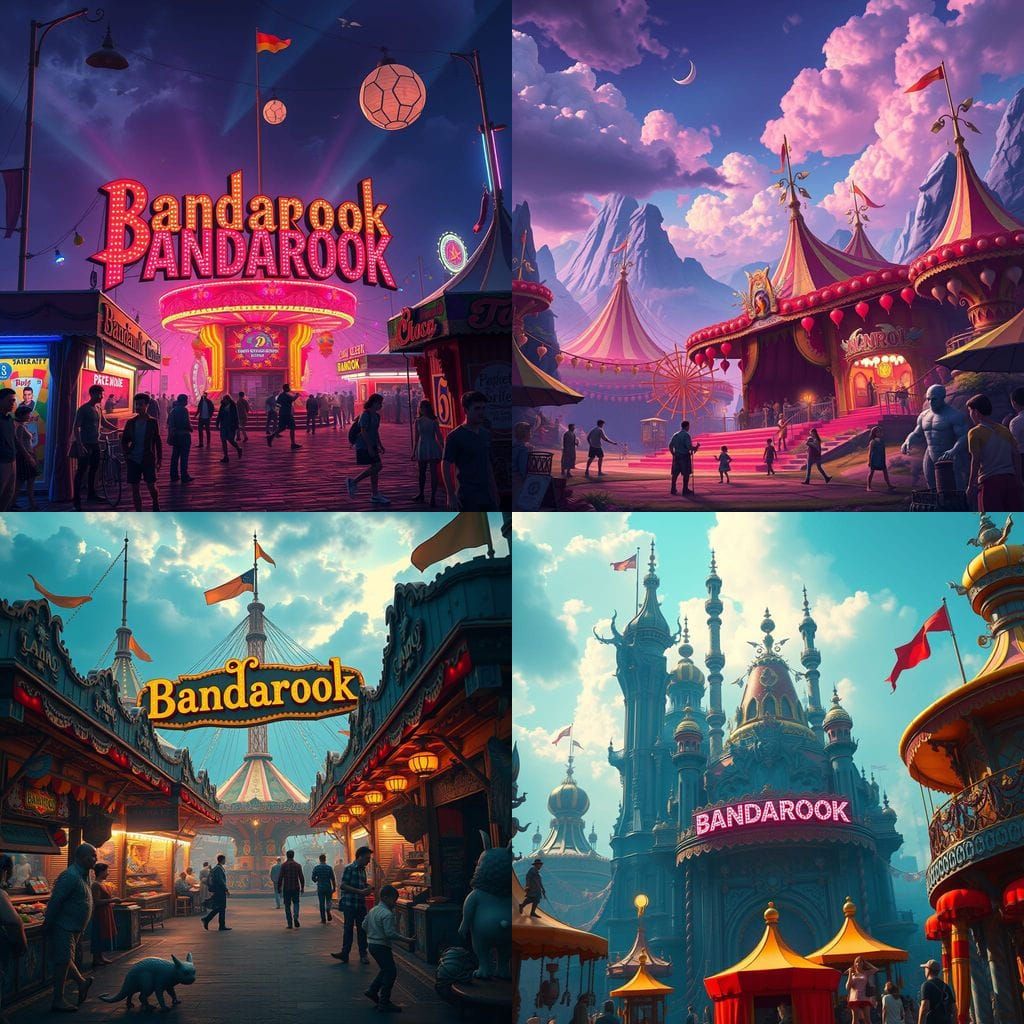 Fantastical Carnival of Brotherhood: Bandarook in Deep Color