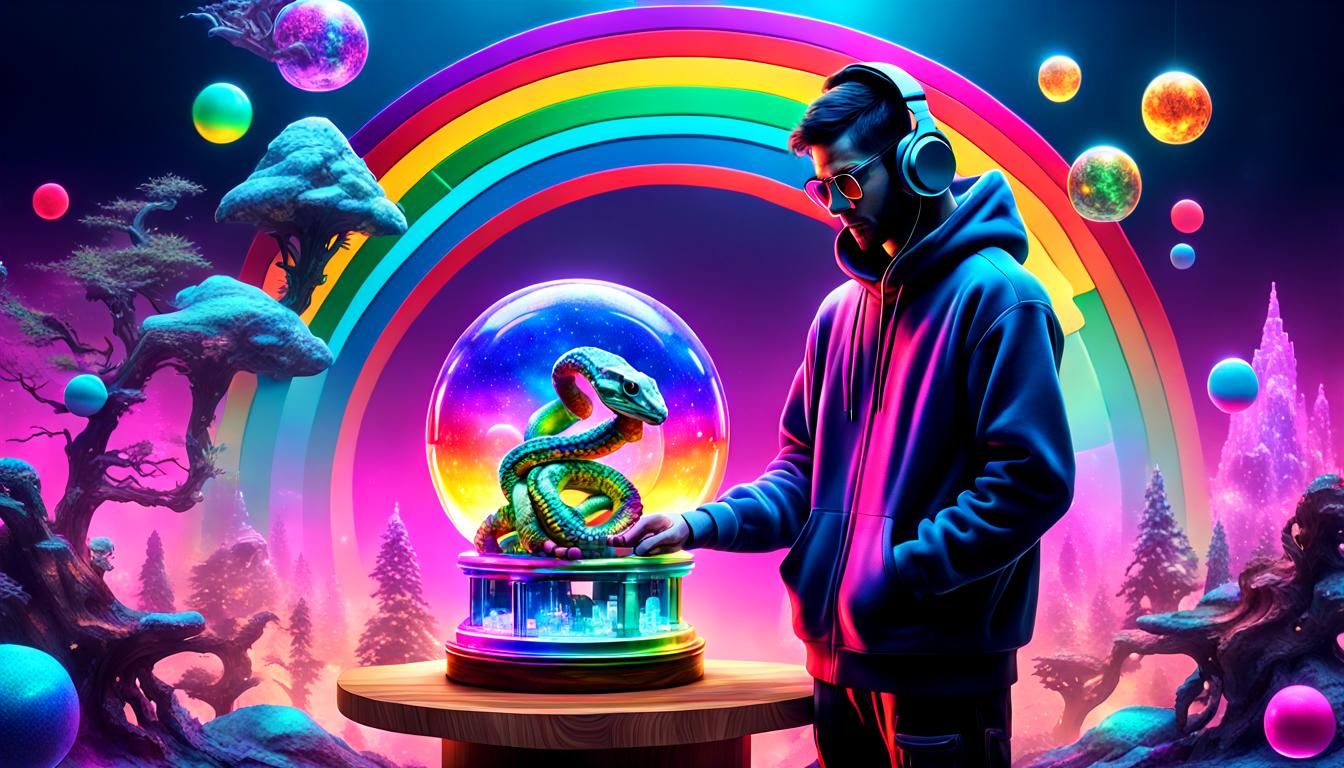 Snowglobe Snake in Utopia