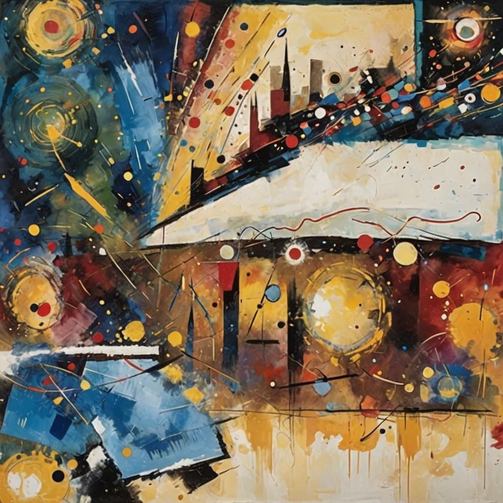 Abstract Expressionism in Kandinsky Style