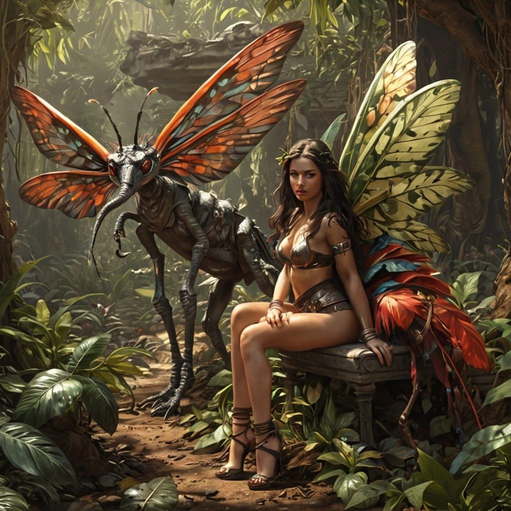 "Don't look now but there's a mosquito hovering around you L...