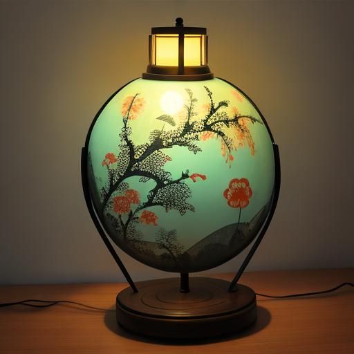 Classic Chinese Lantern Illustration