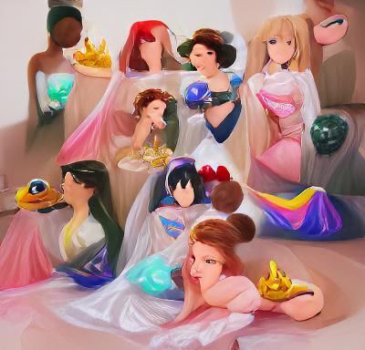 Classic Disney Princess Illustration