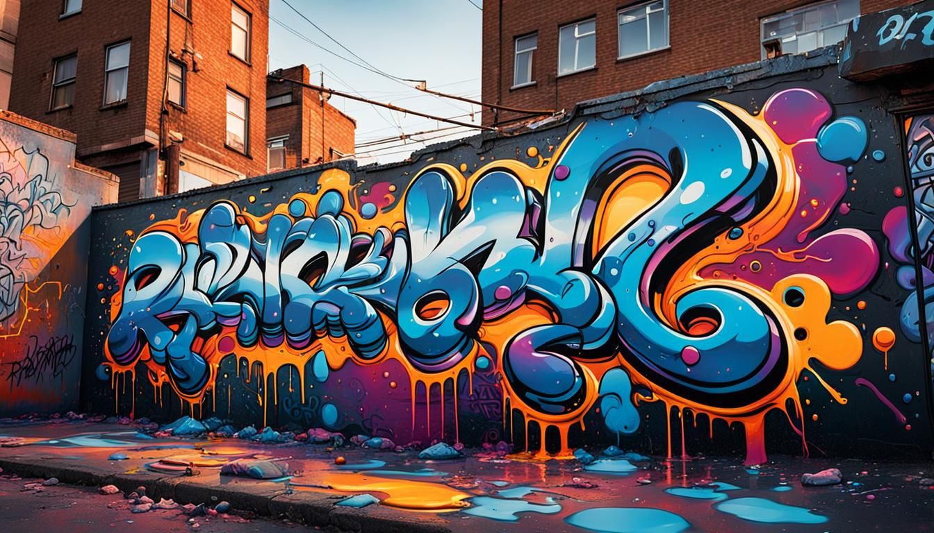 Colorful Graffiti Art in Ultra Quality