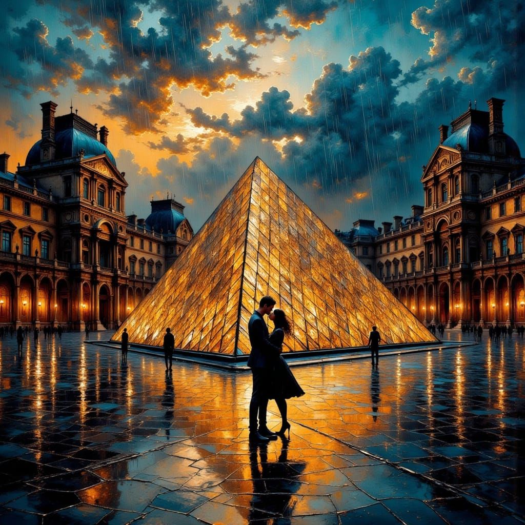 In Love at the Louvre