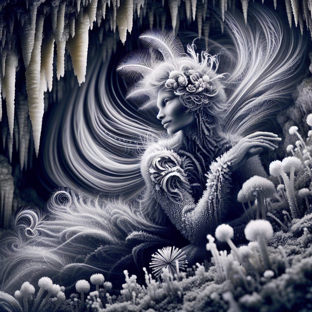 Fairytale Frostwork Dancer in Natural Theater