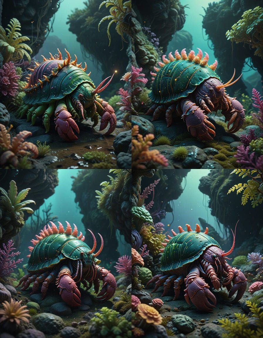 Tardigrade Hybrid Emerge from Twilight Depths