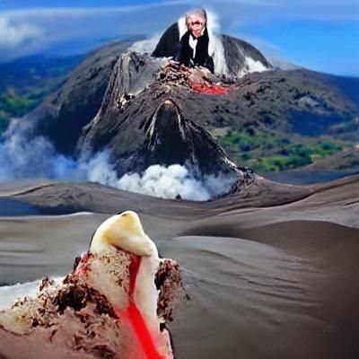 Christopher Lee's Volcanic Banana Split
