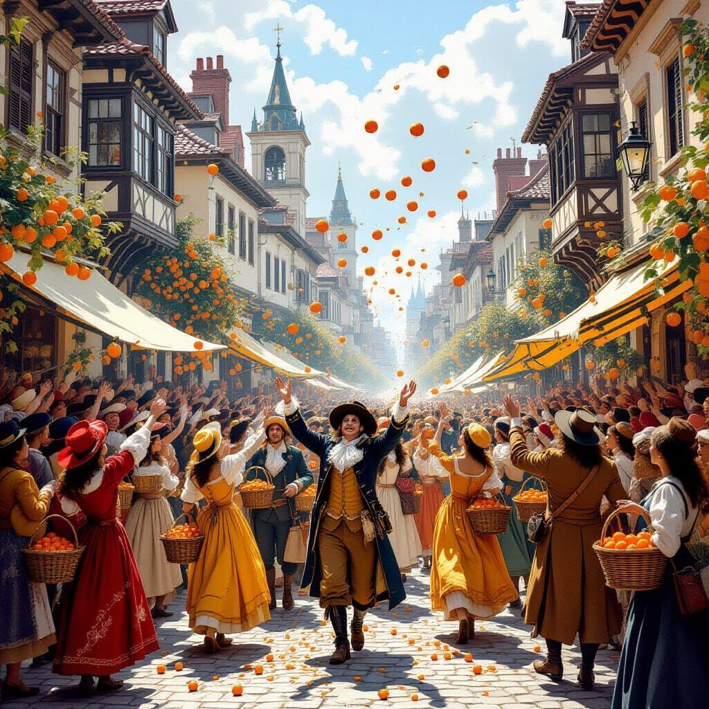 1700s Fantasy Parade: Oranges, Lemons & Harvest Celebration