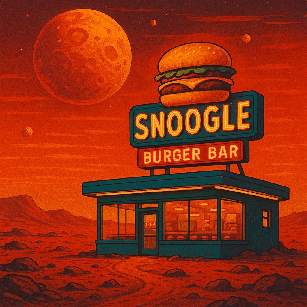 Snoogle Burger Bar on Mars