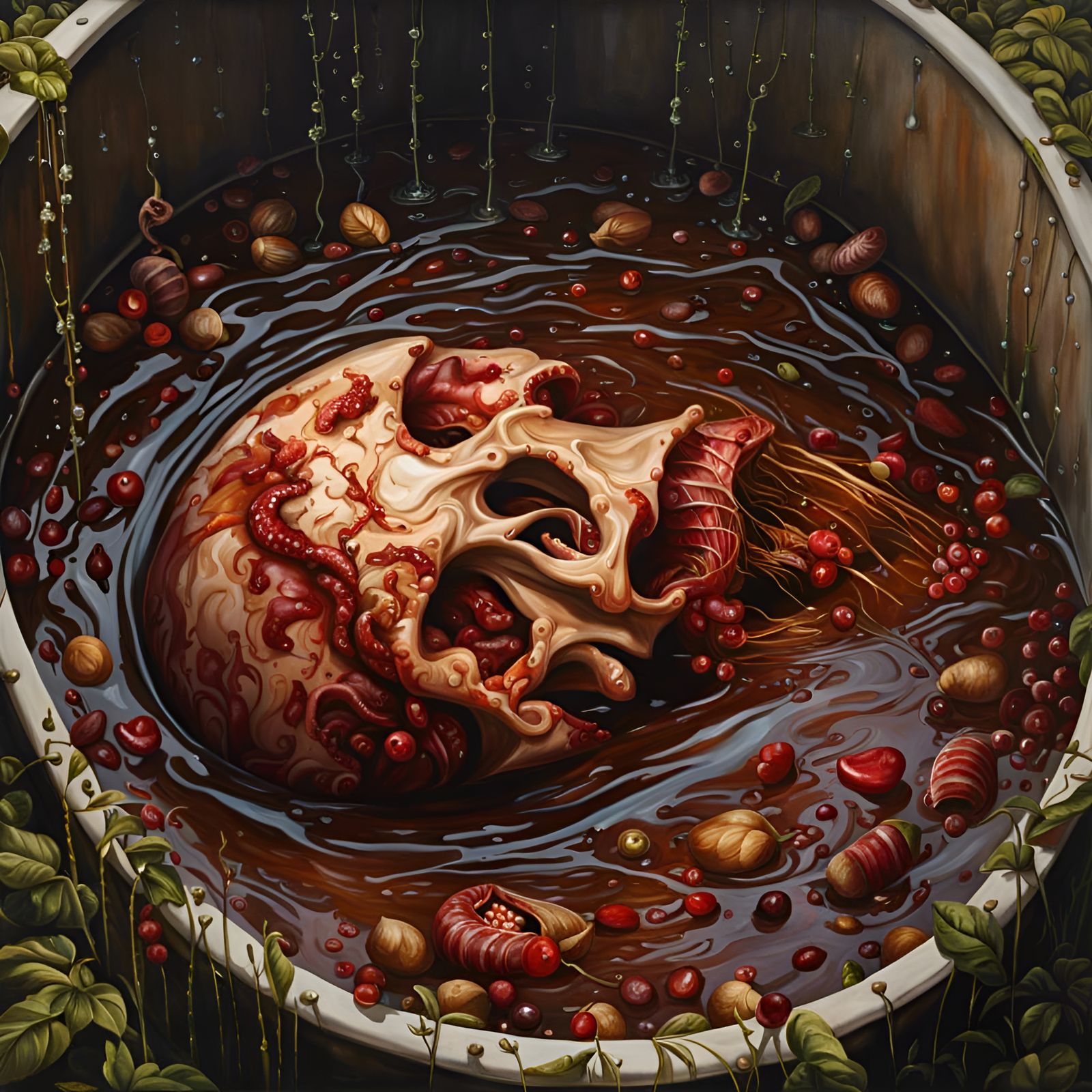 Rotting Head In Chamber Pot
