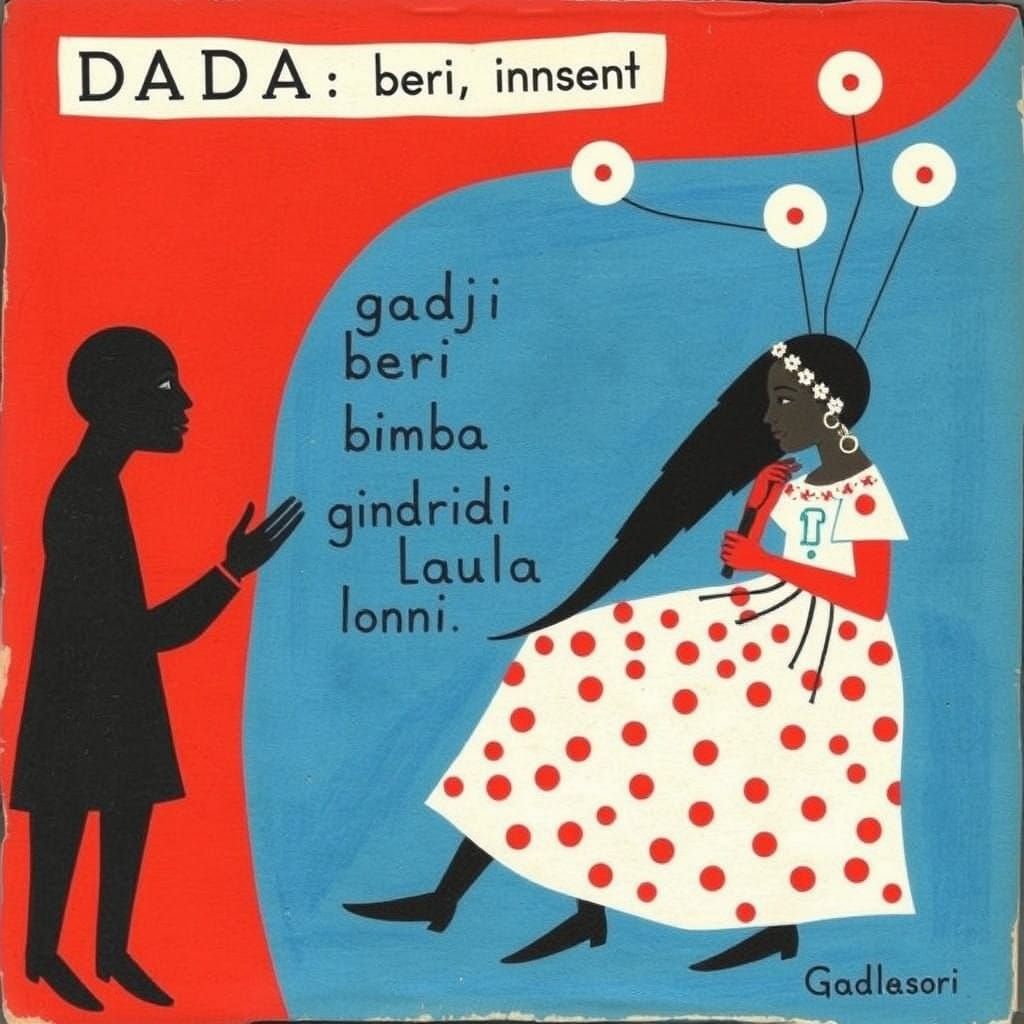 Visual Embodiment of Dada Poetry