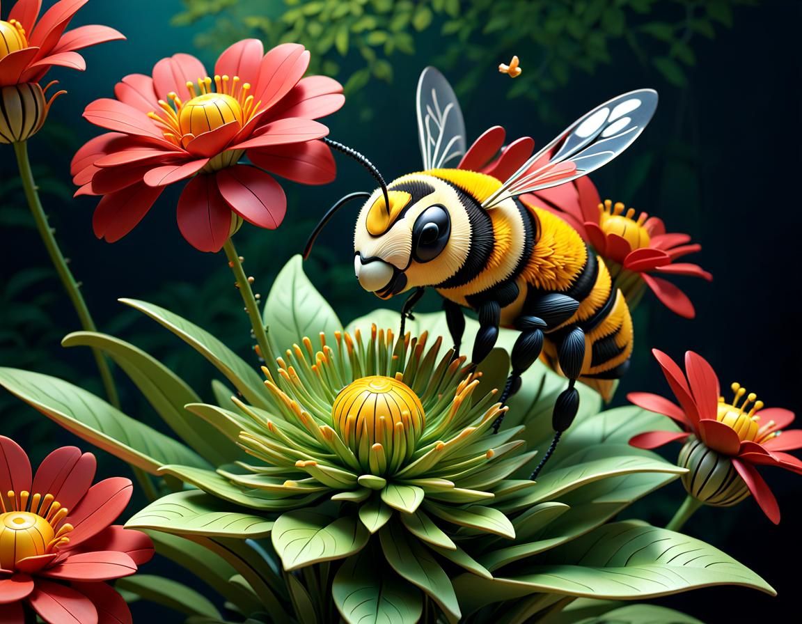 The Flower and the Bee