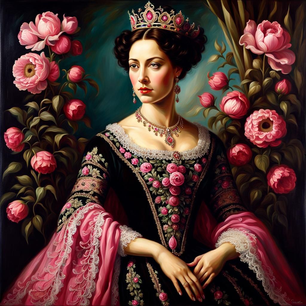 Beautiful Classical Royal Queen