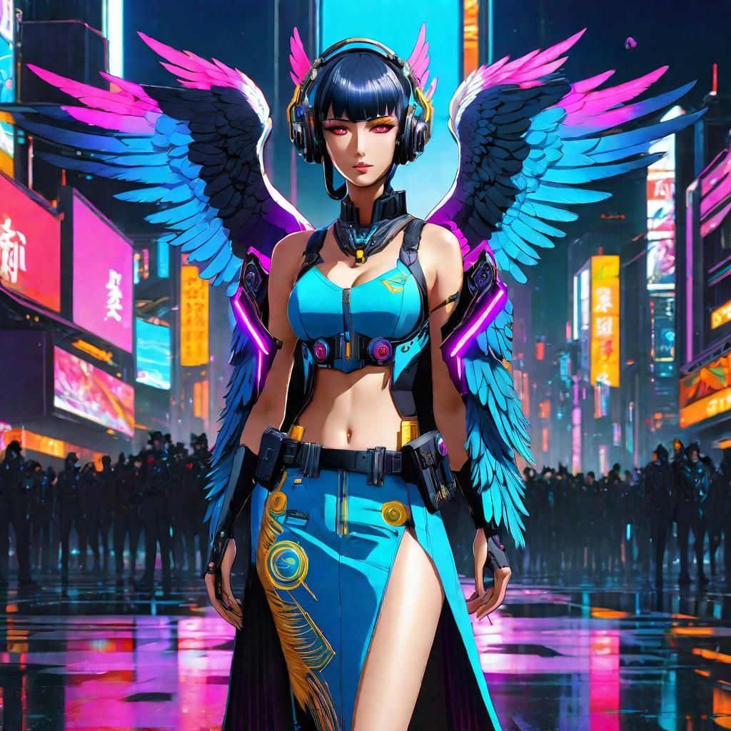 Cyberpunk Harpy