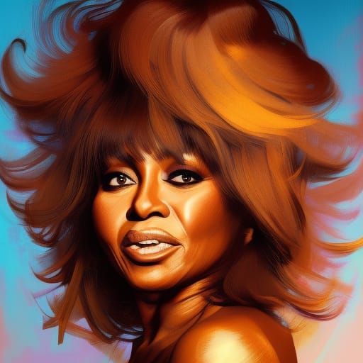 Tina Turner Portrait: Hyperdetailed Artgerm Style