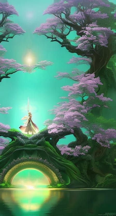 Choosing of the Warrior of Light (Nostalgic original FF reference ;)