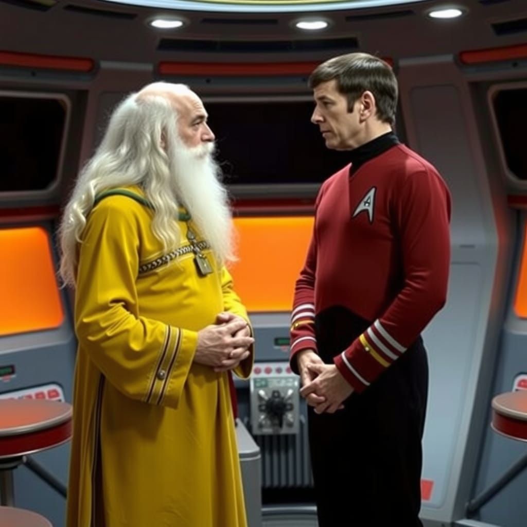 Wizard Meets Alien on Star Trek Enterprise