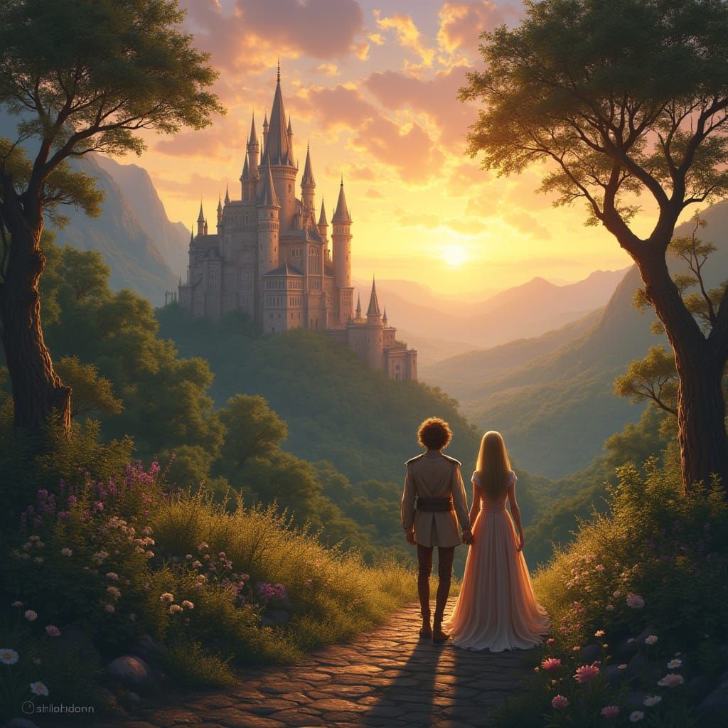 Regal Elegance in Fairy Tale Kingdom