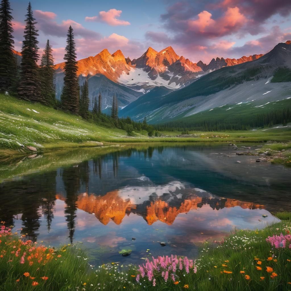 Rocky Mountain Sunset: Professional Photography