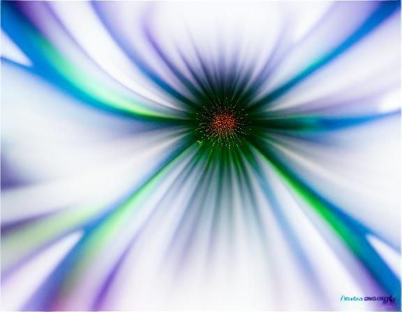 Surreal Flame Flower in a Futuristic Style