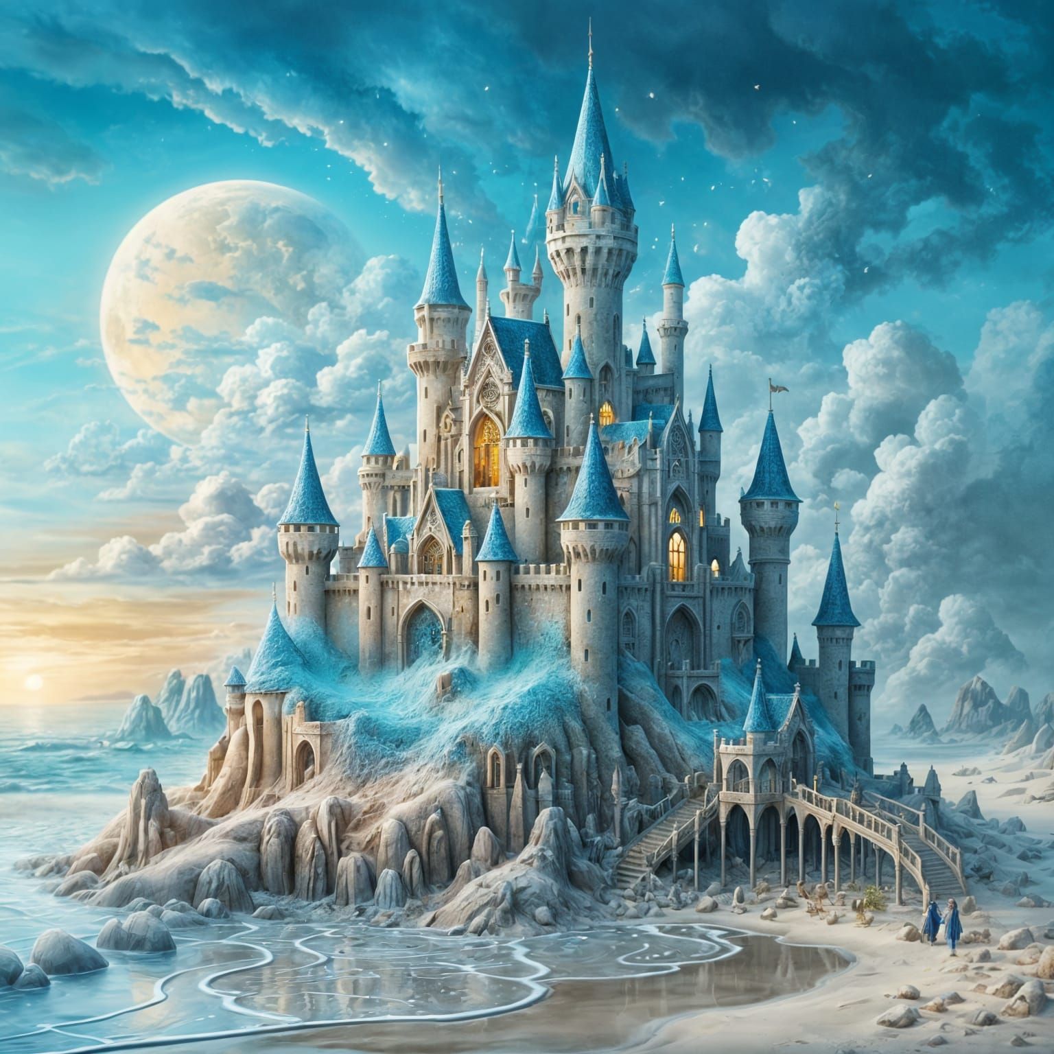 Sandcastle Architect: Detailed Matte Painting in Unreal Engi...