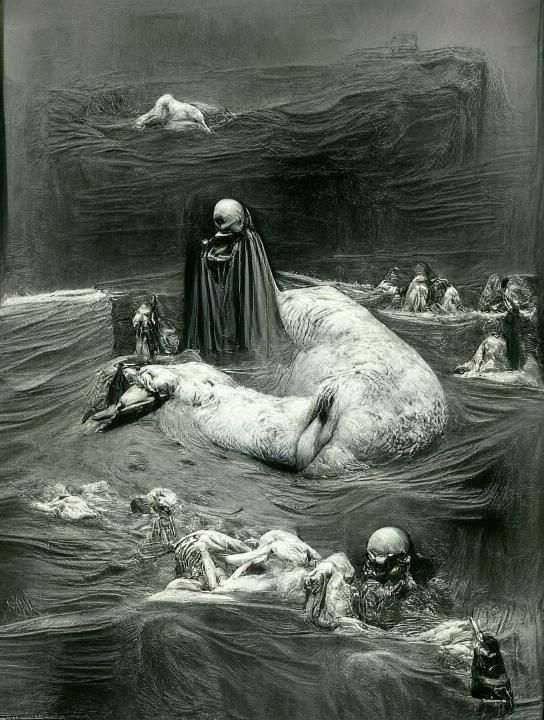 Death in the Style of Gustave Doré
