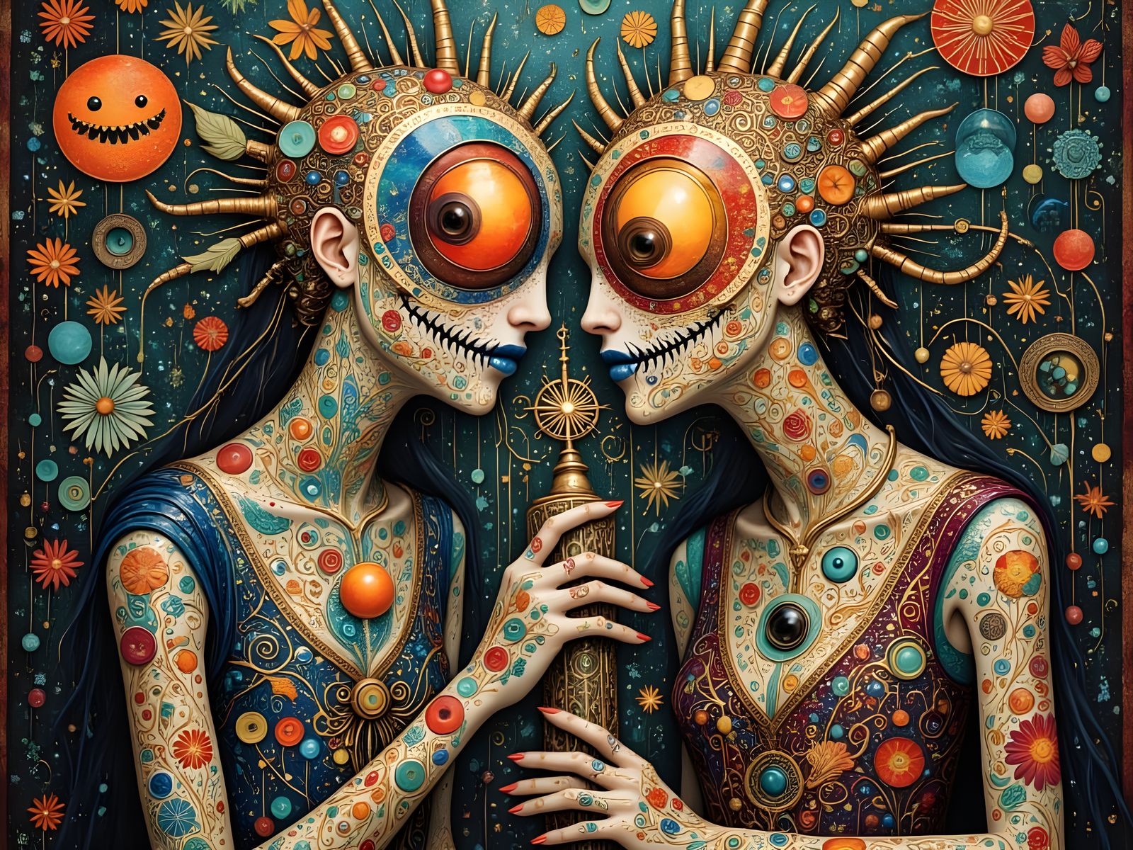 Deliberate Breakdown of Meaning in Visual Noise