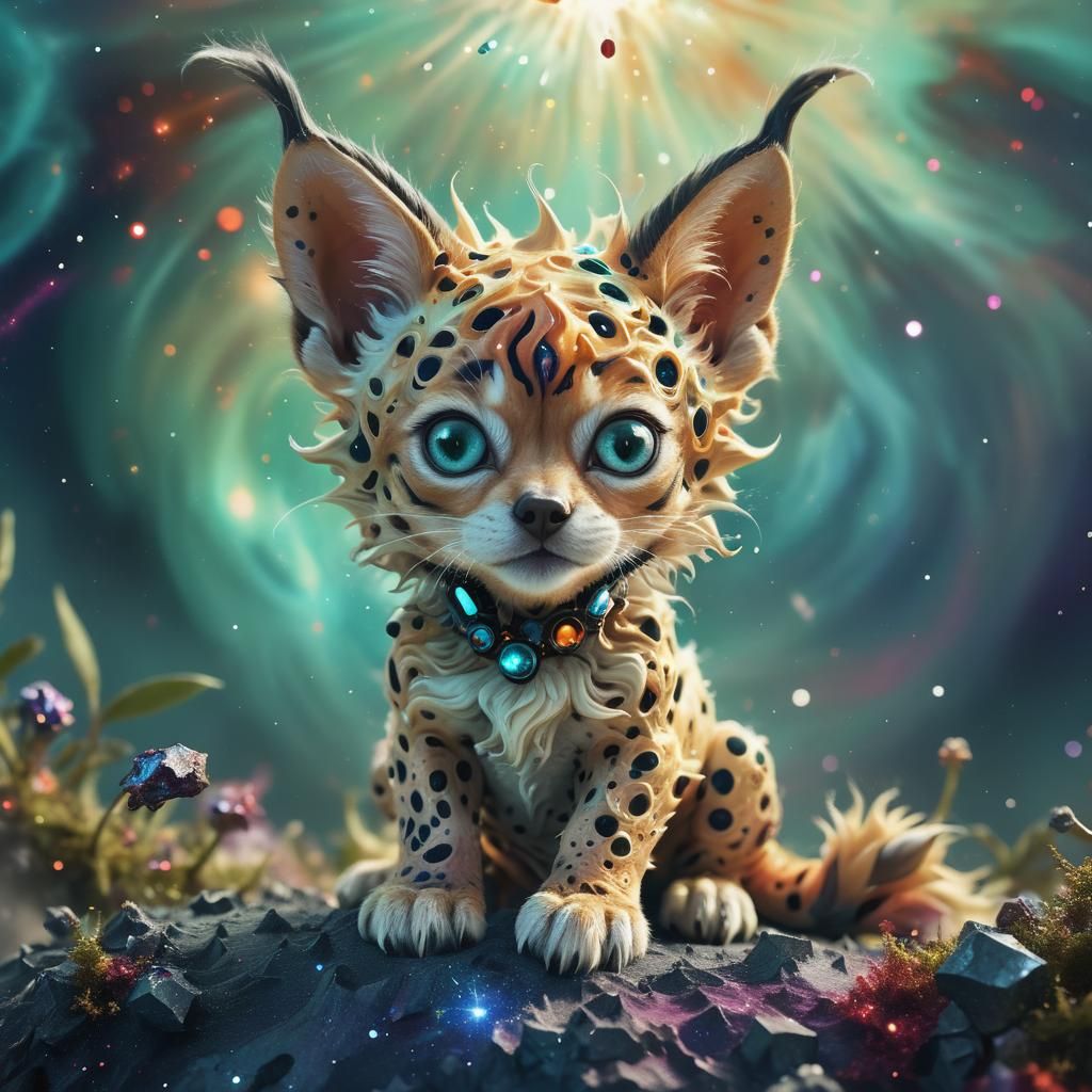 Surreal Astral Explosion in Plasma Maelstrom