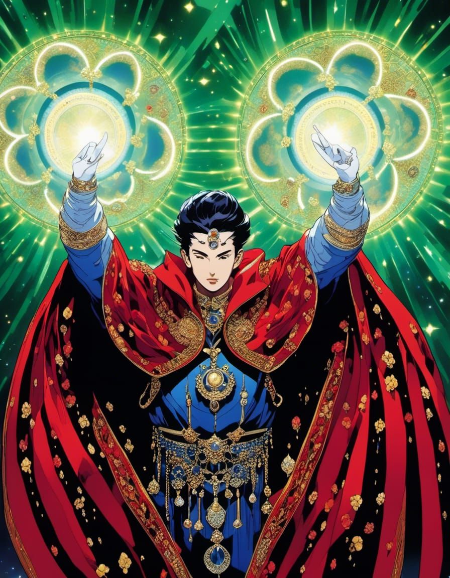 The Sorcerer's Apprentice (v2, manga-style, anime)