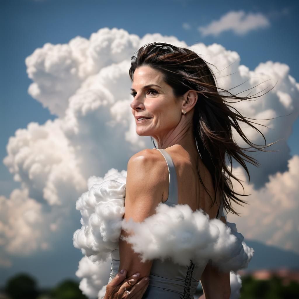 Sandra Bullock, Mistress of the Clouds: Professional Photo
