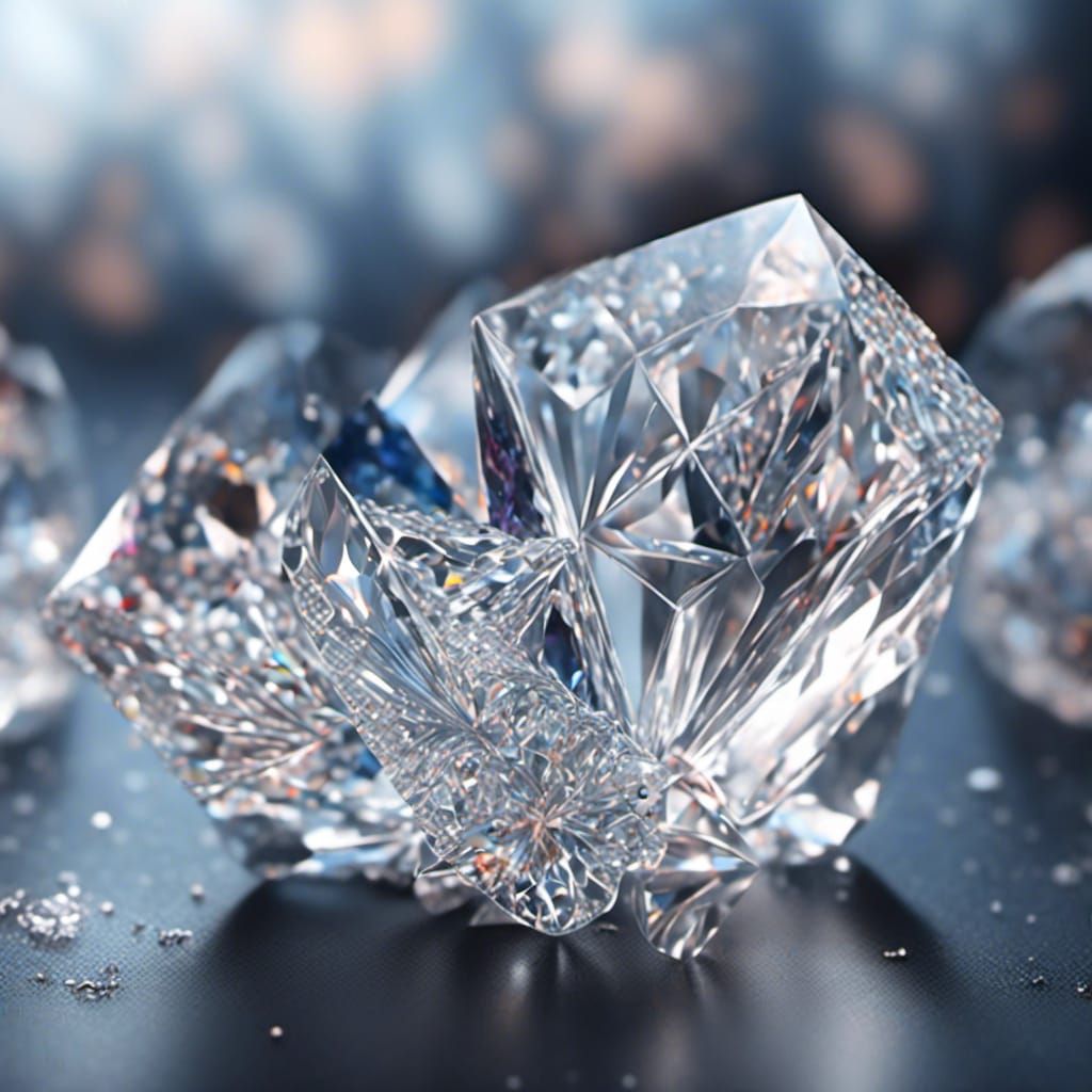 Crystal Fairy Dancing in Diamond Rain