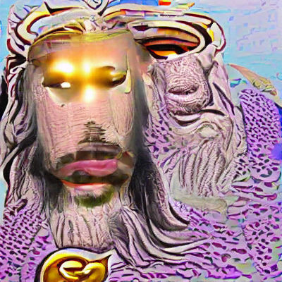AI Generated Depiction of a God