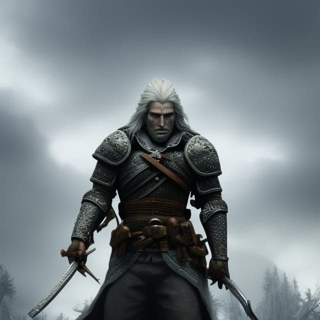 geralt of rivia, white wolf