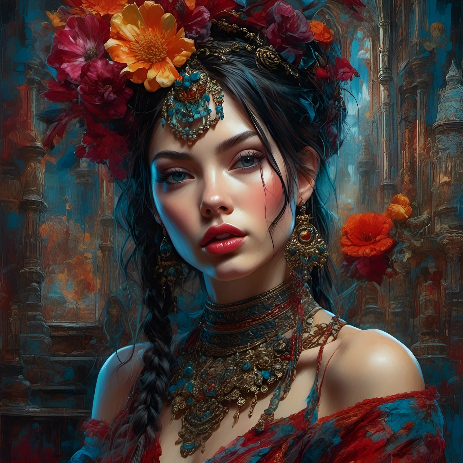 Whimsical Enchantment in Hyperrealistic 3D Fantasy