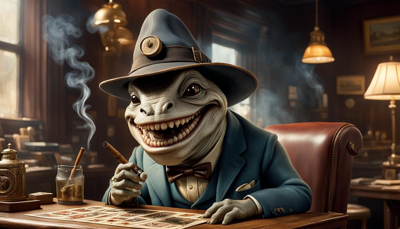 Vernon Figglesworth. He's man you see if you need to borrow money around these parts.