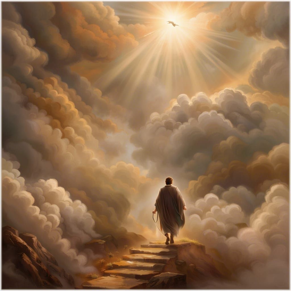 Elijah's Ascension: A Vision of Heaven